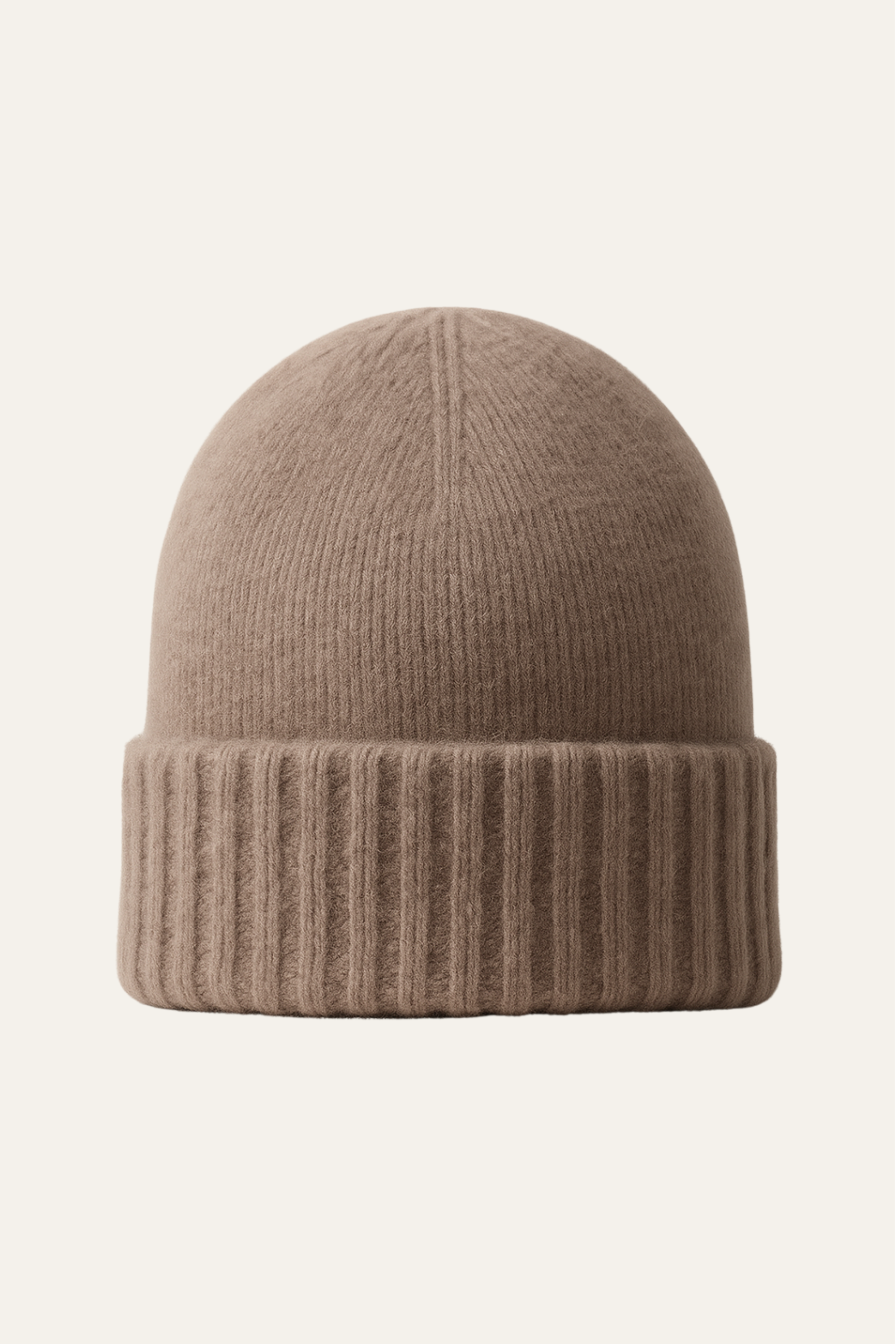 Ivaro Cashmere Beanie Brown