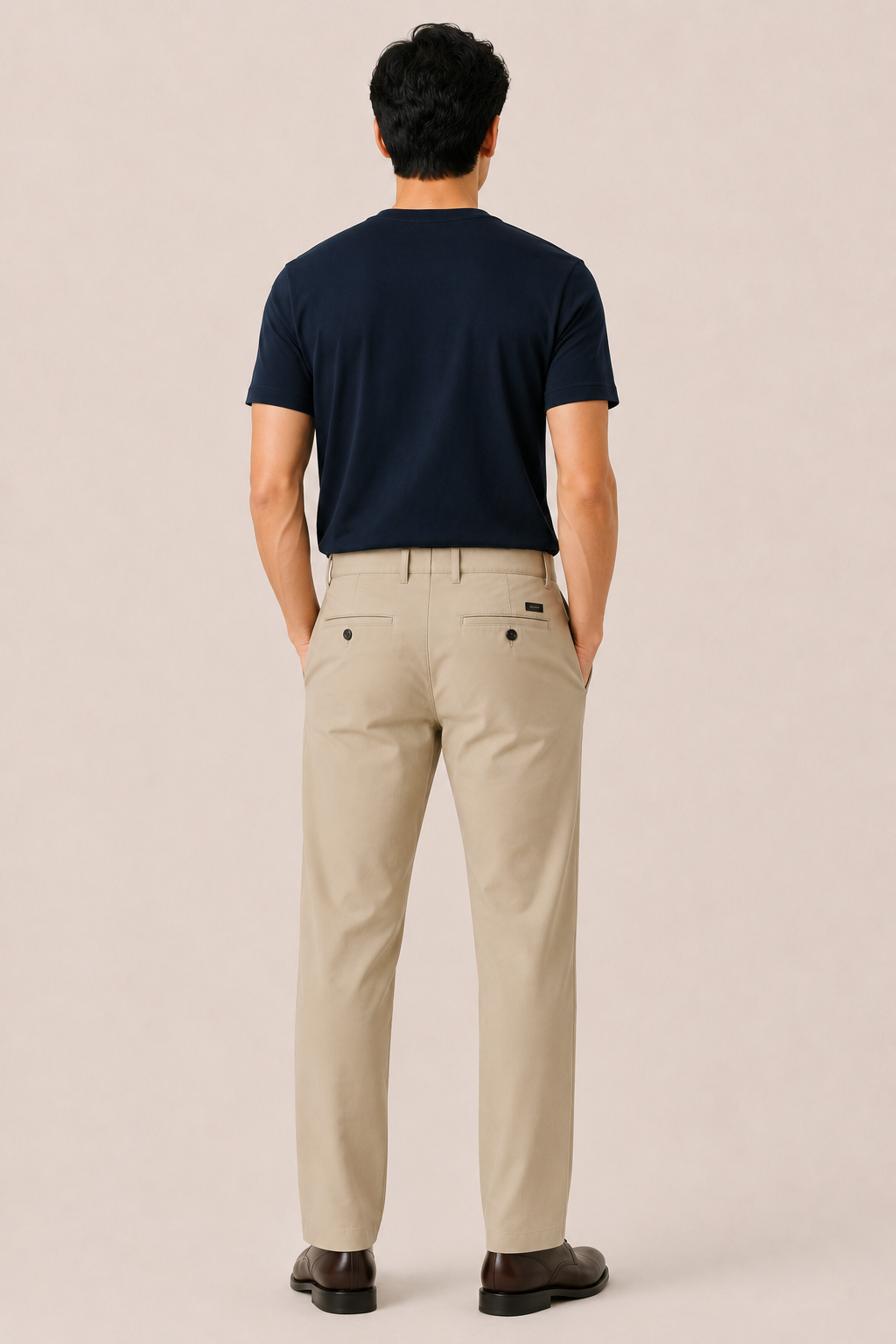 Verelo Cotton Trousers Khaki