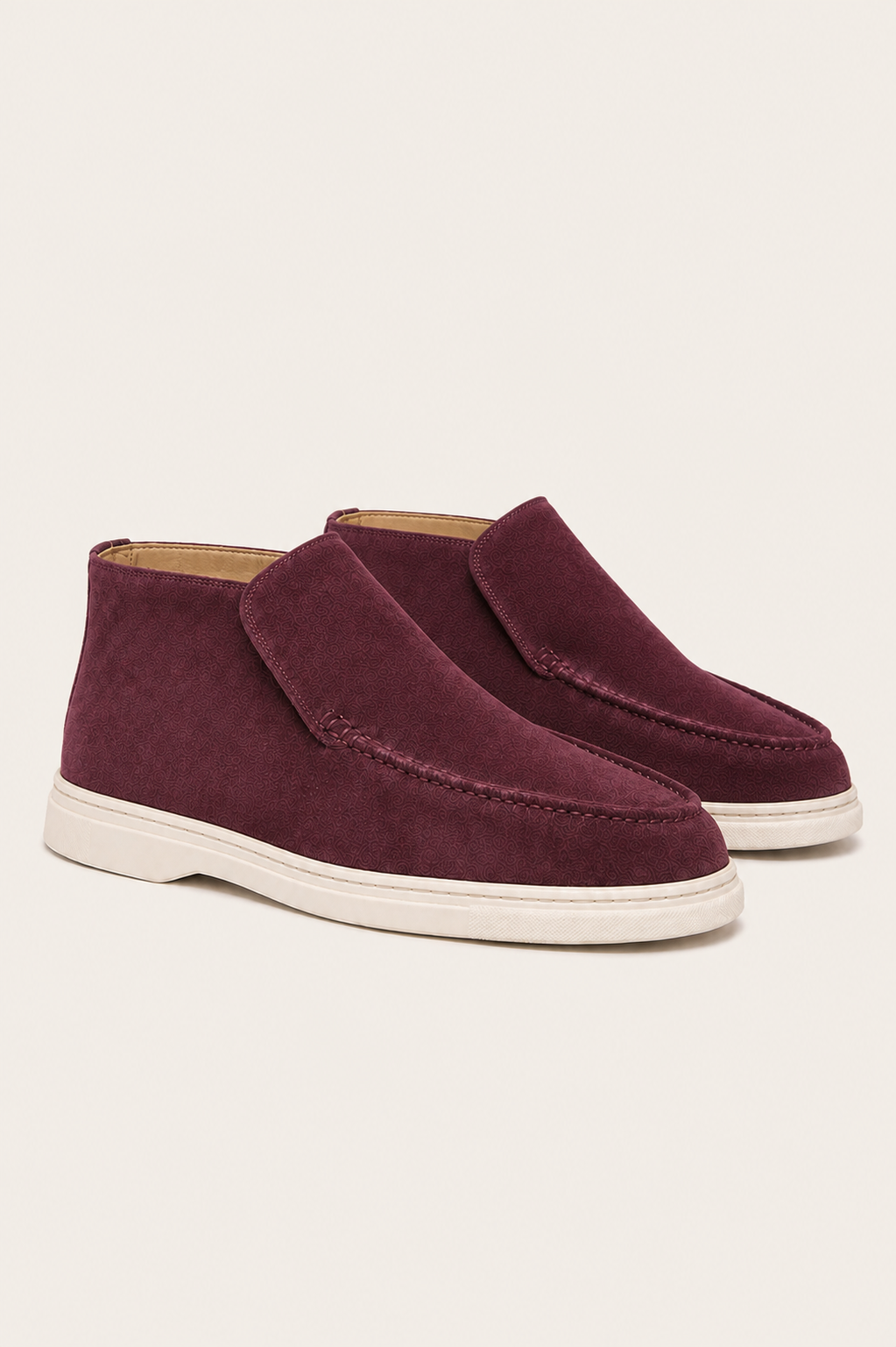 Marelo High Top Loafer Burgundy