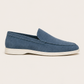 Bavaro Suede Loafers Ocean Teal