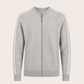 Darilo Wool Zip Knit Grey
