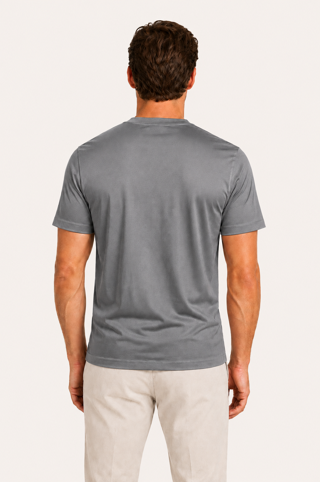 Merciro Cotton Tee Grey
