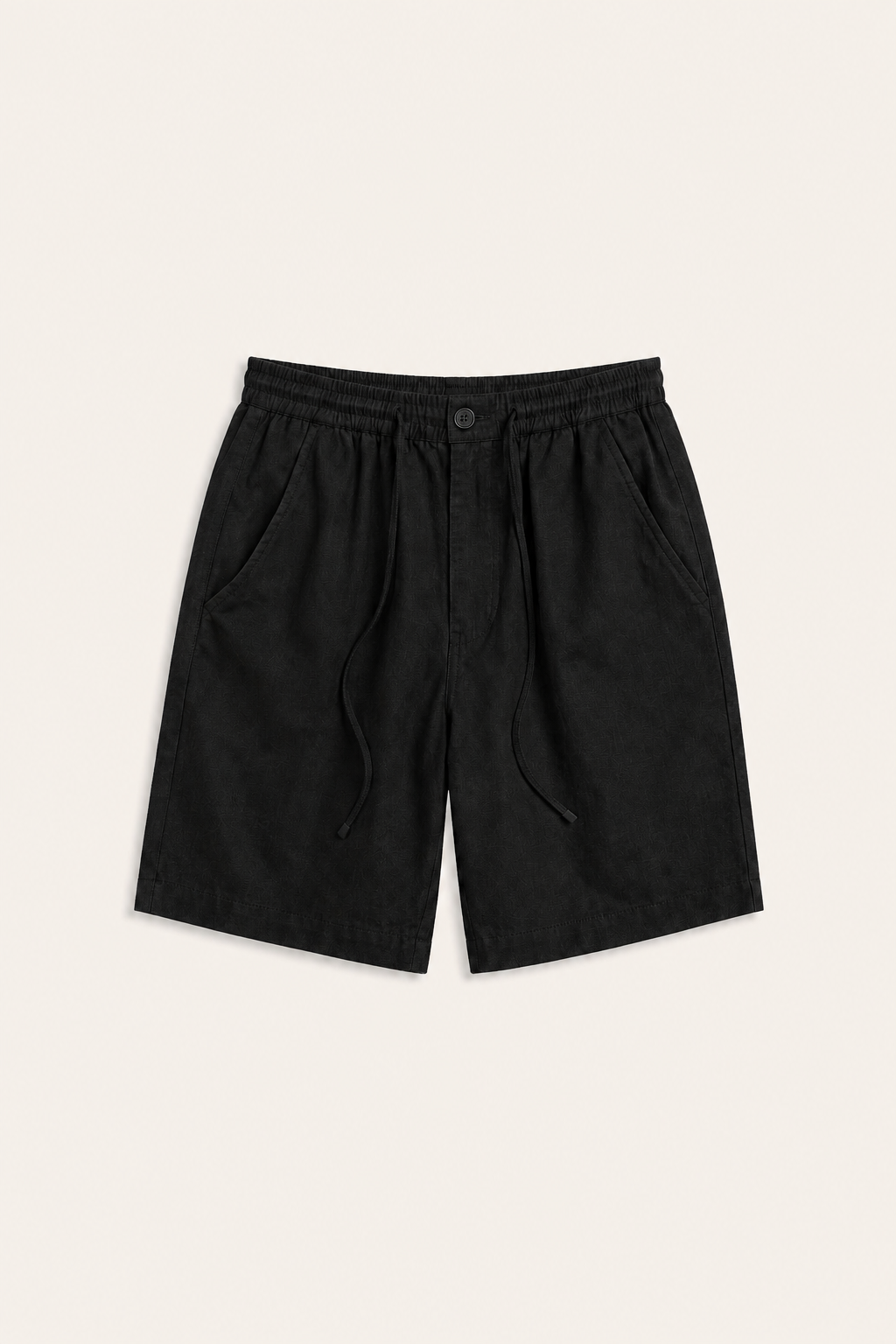 Levano Linen Short Black