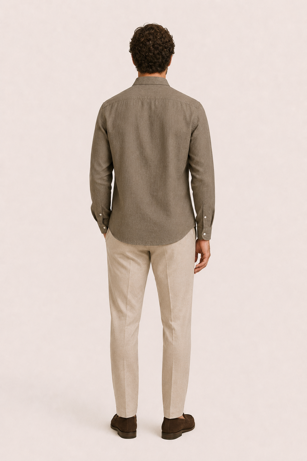 Yvero Linen Shirt Brown