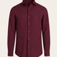 Avari Linen Shirt Burgundy