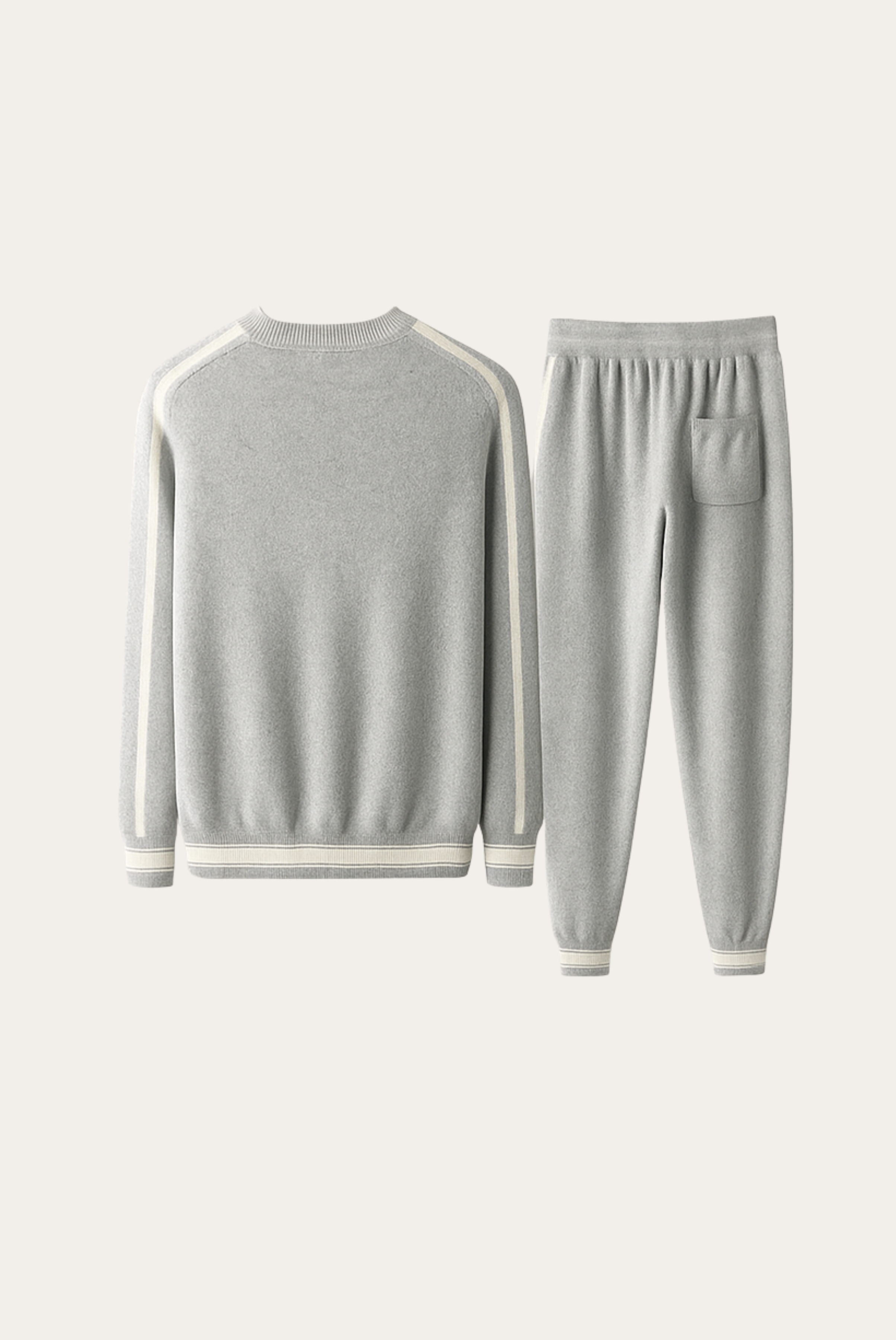 Ladore Cashmere Two-Piece Grey