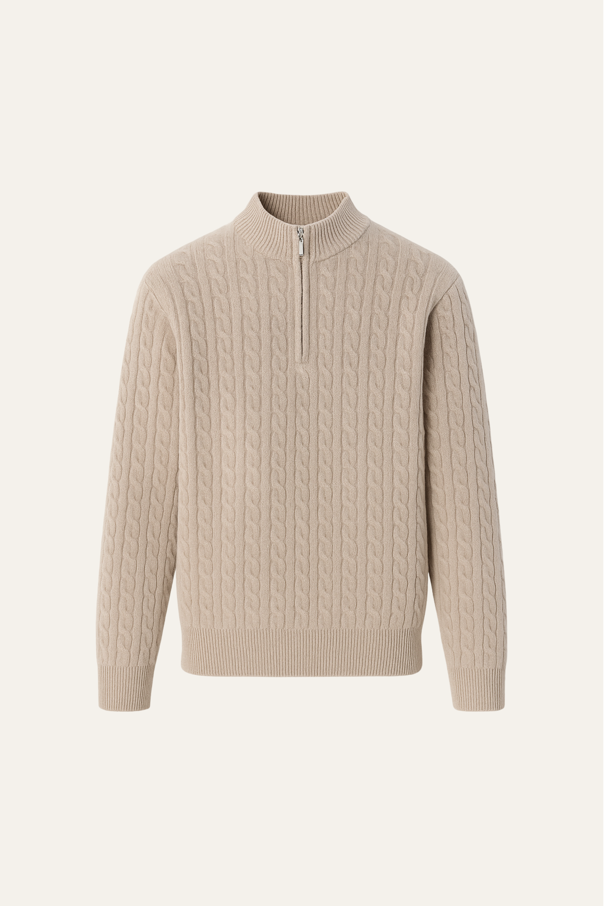Seviro Cashmere Knit Beige
