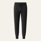 Belorin Wool Knit Joggers Dark Grey