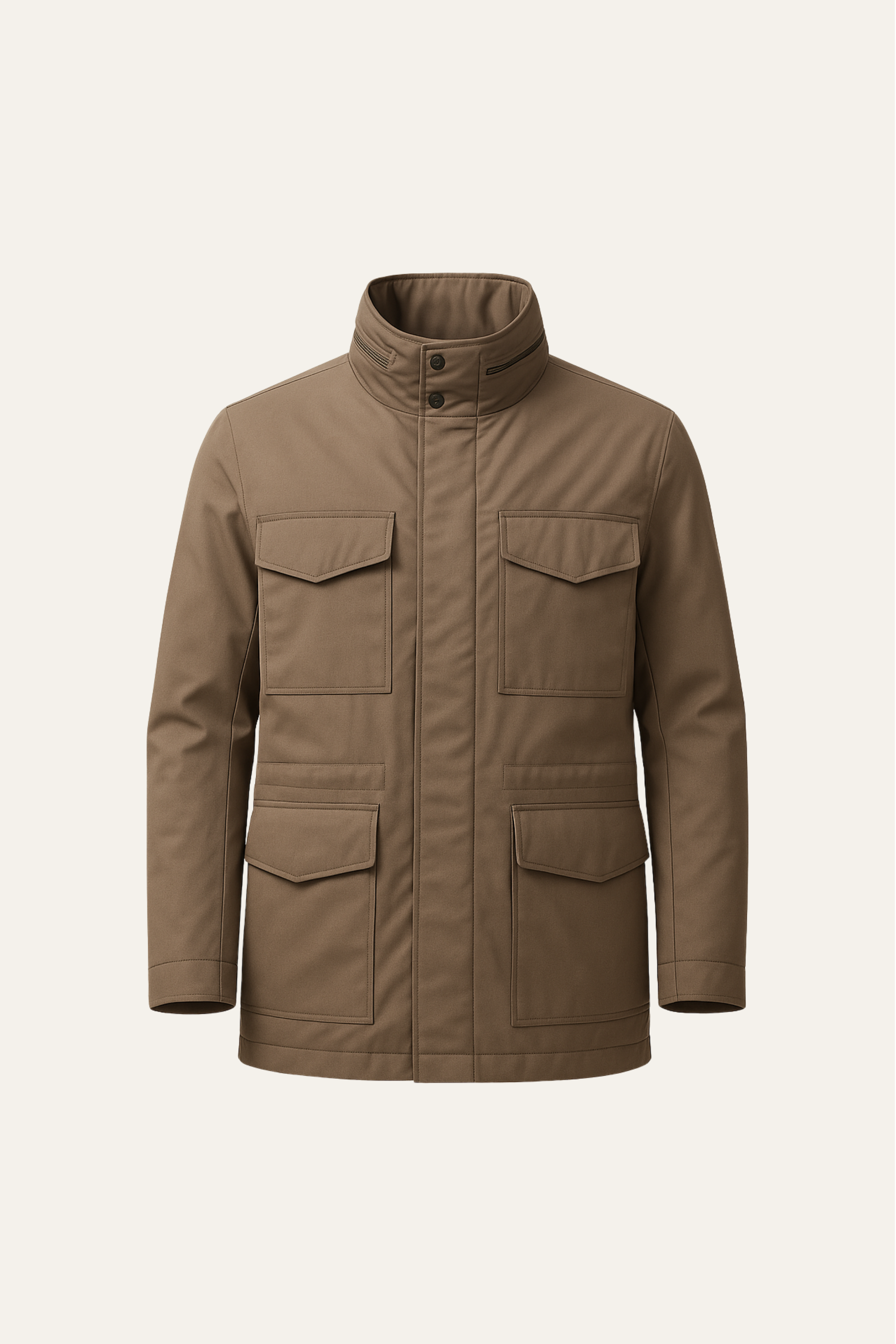 Savero Expedition Coat Khaki