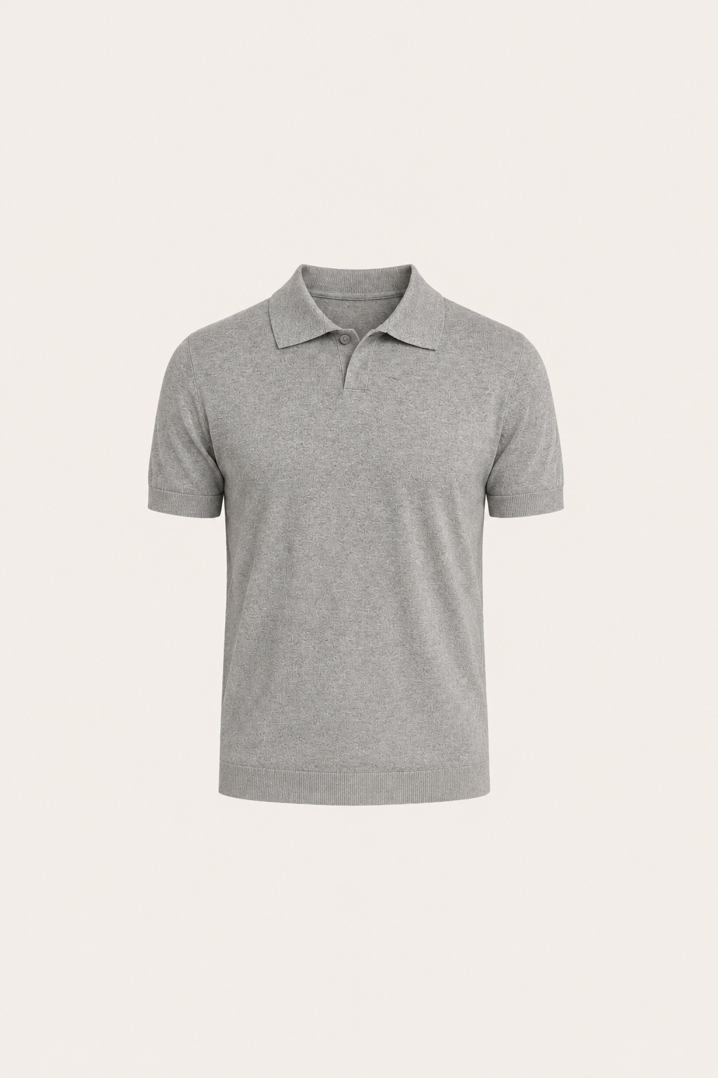 Revaro Cotton Polo Grey