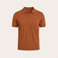 Revaro Cotton Polo Light Brown