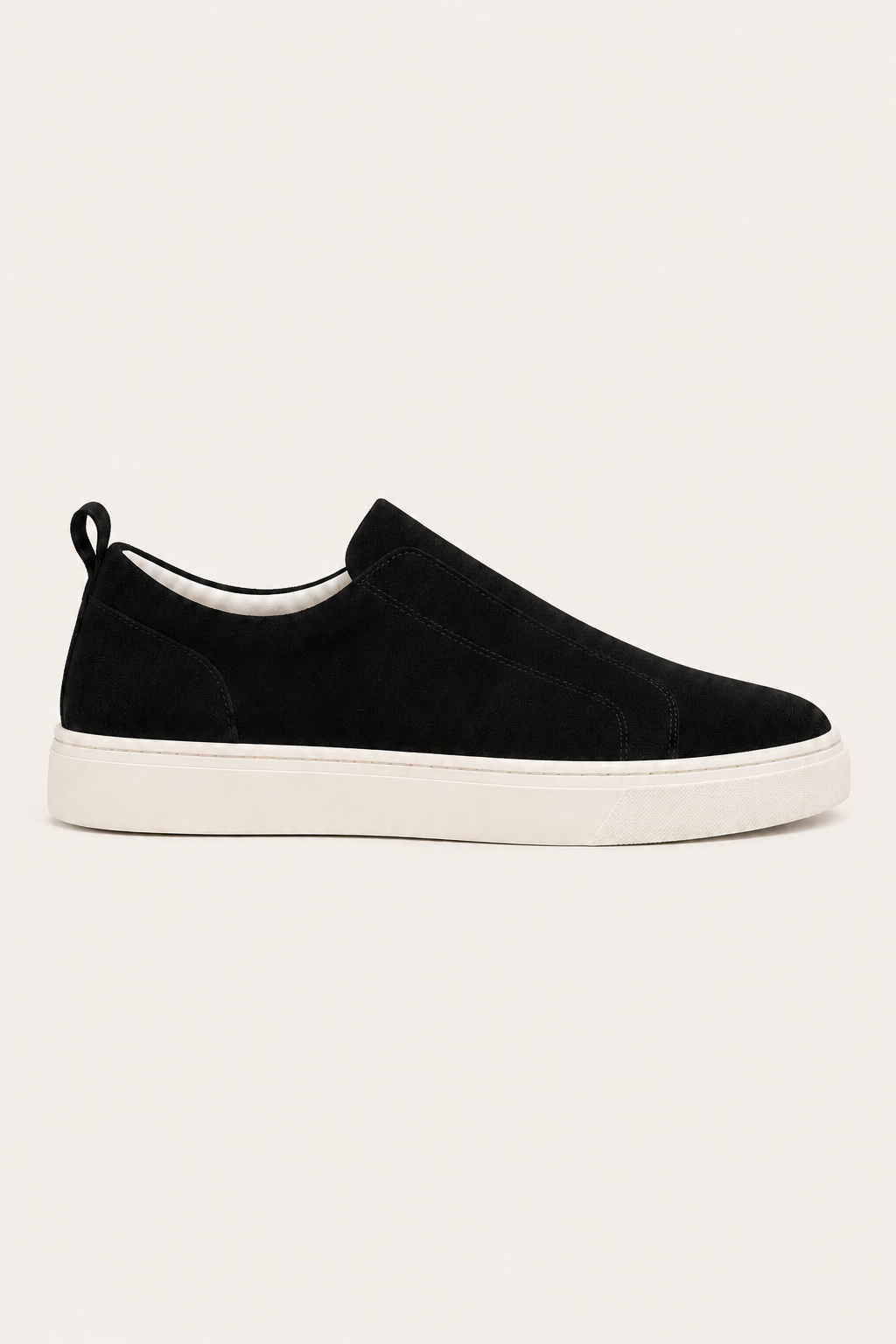 Levani Suede Slip-On Black