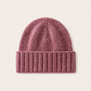 Ivaro Cashmere Beanie Burgundy Marl