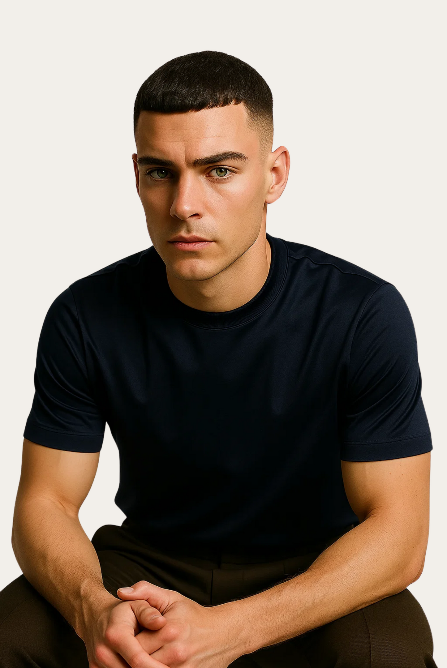 Navy Imperial Tee