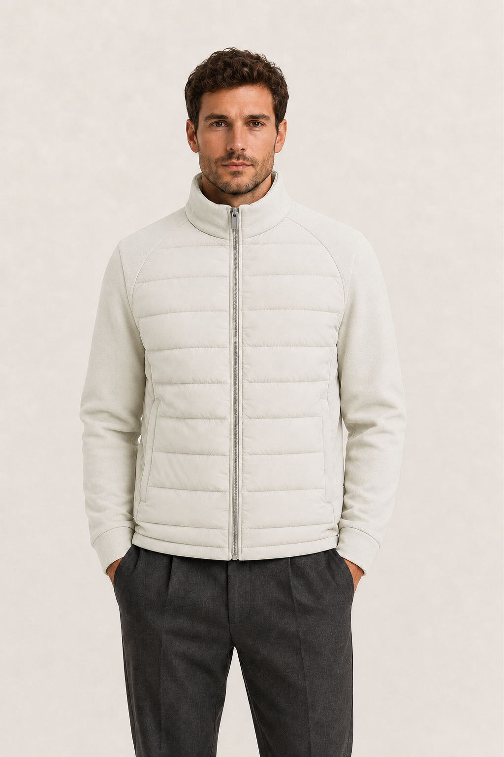 Belaro Padded Jacket Ivory