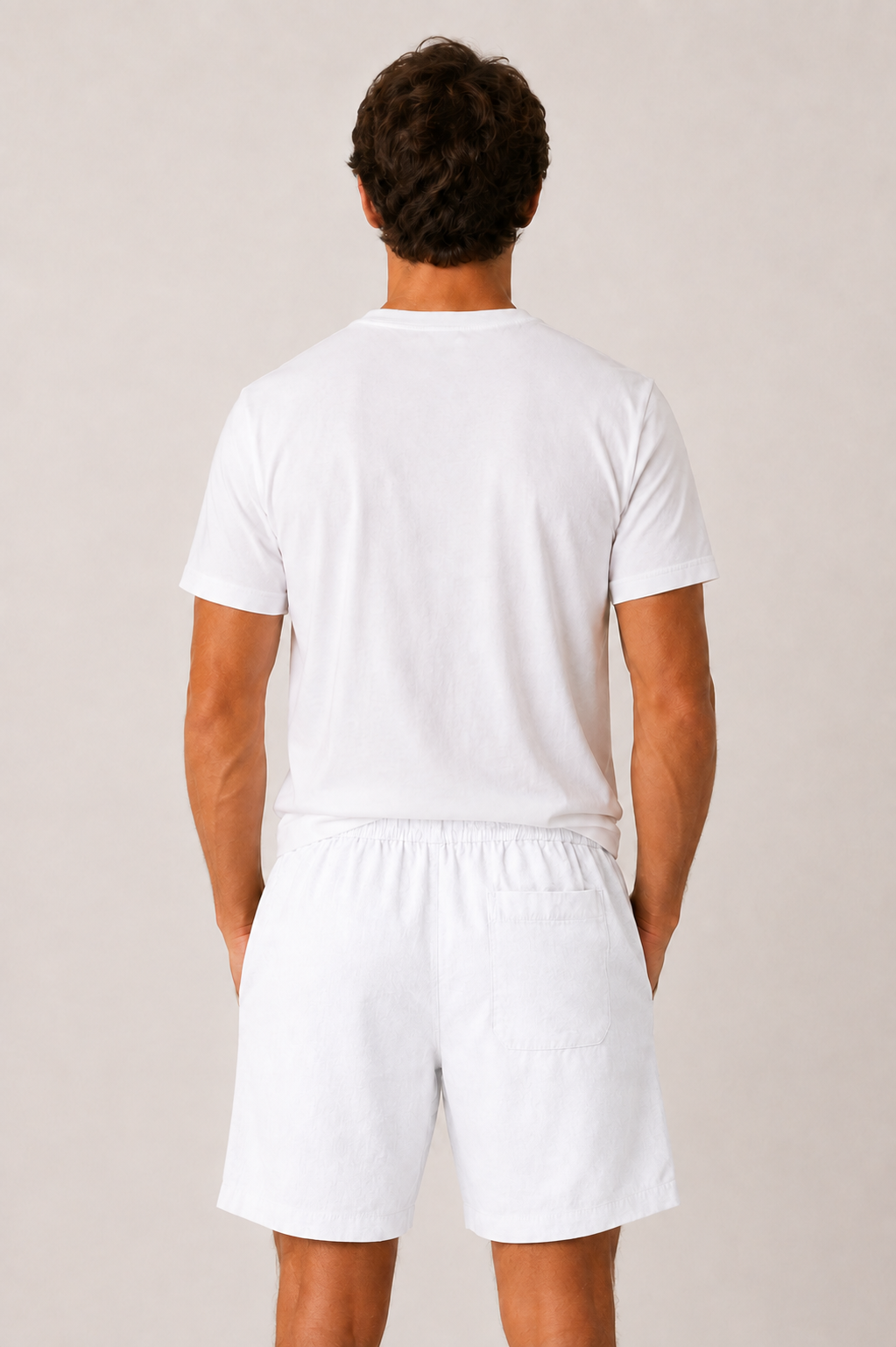 Levano Linen Short White