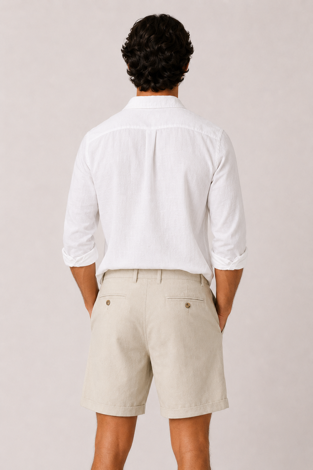 Nalero Lyocell Cotton Short Beige