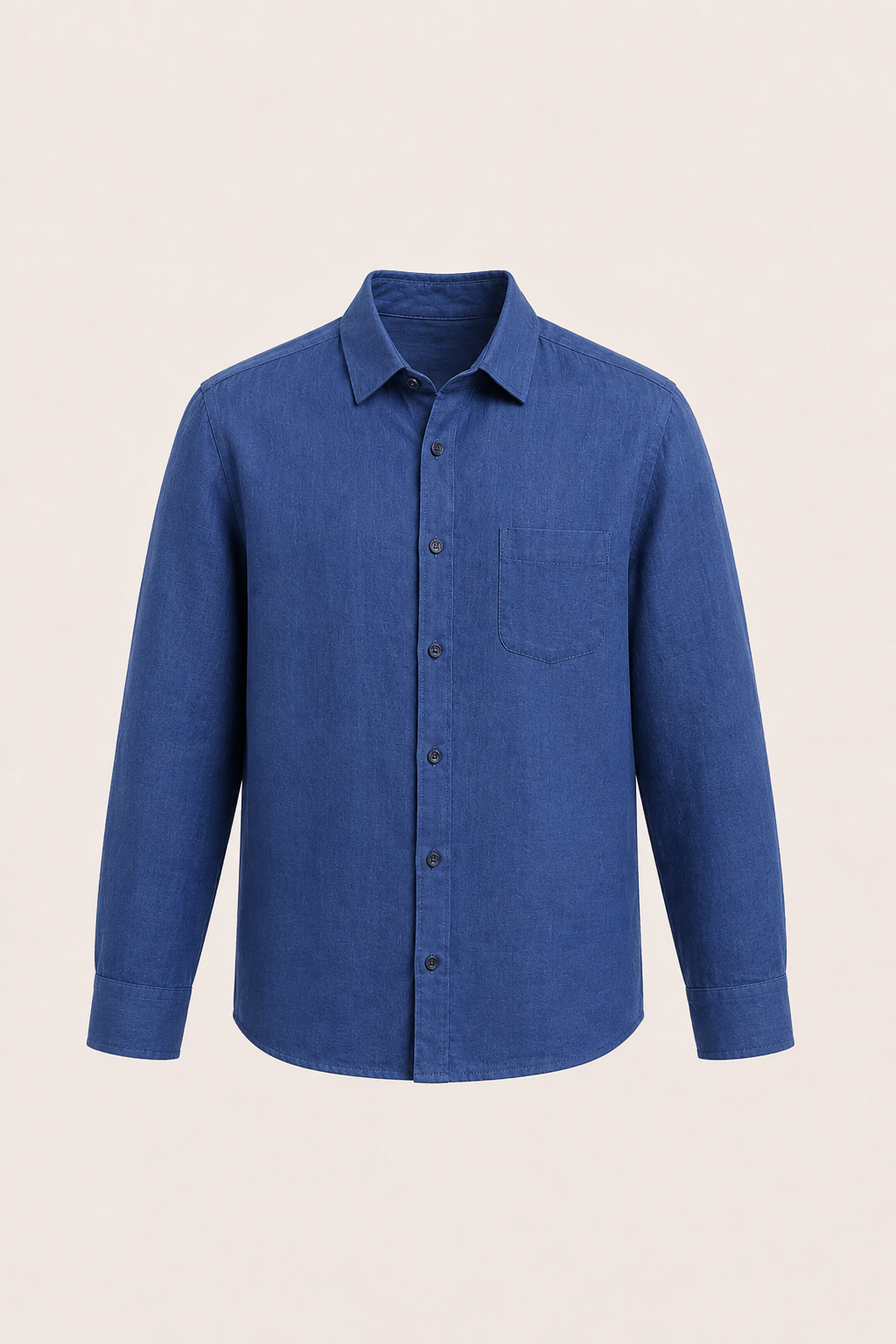 Milano Linen Shirt Blue