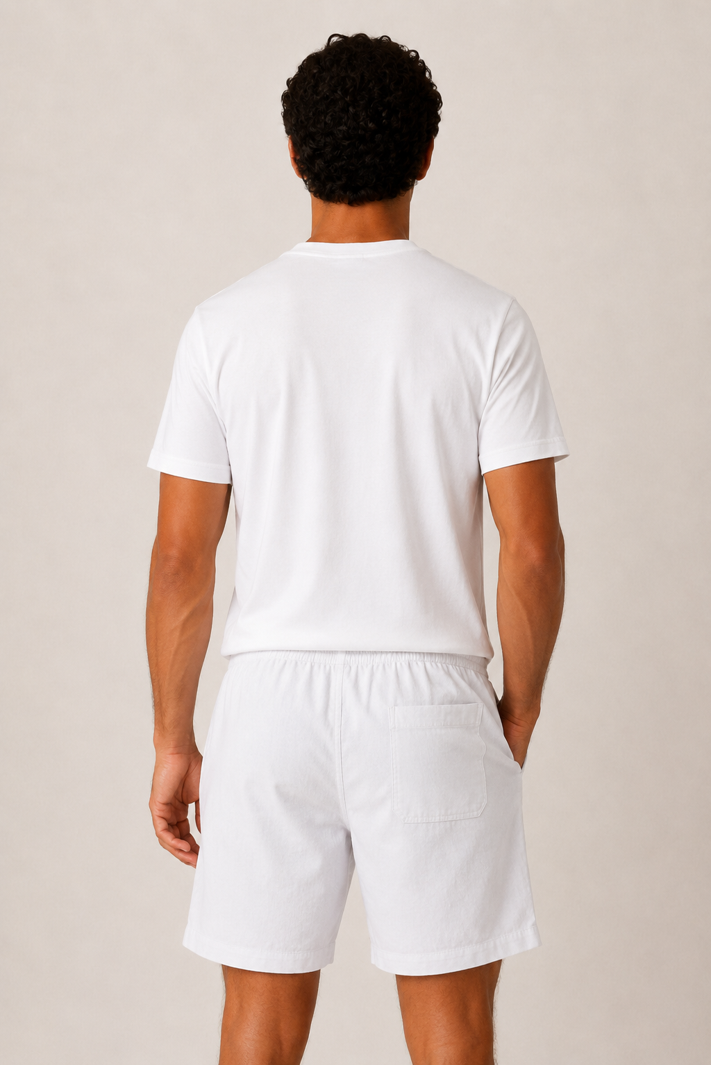 Salivo Linen Short White