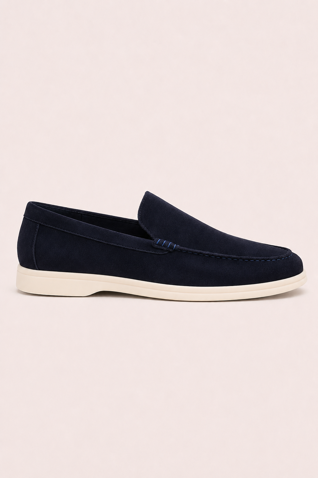 Bavaro Suede Loafers Navy