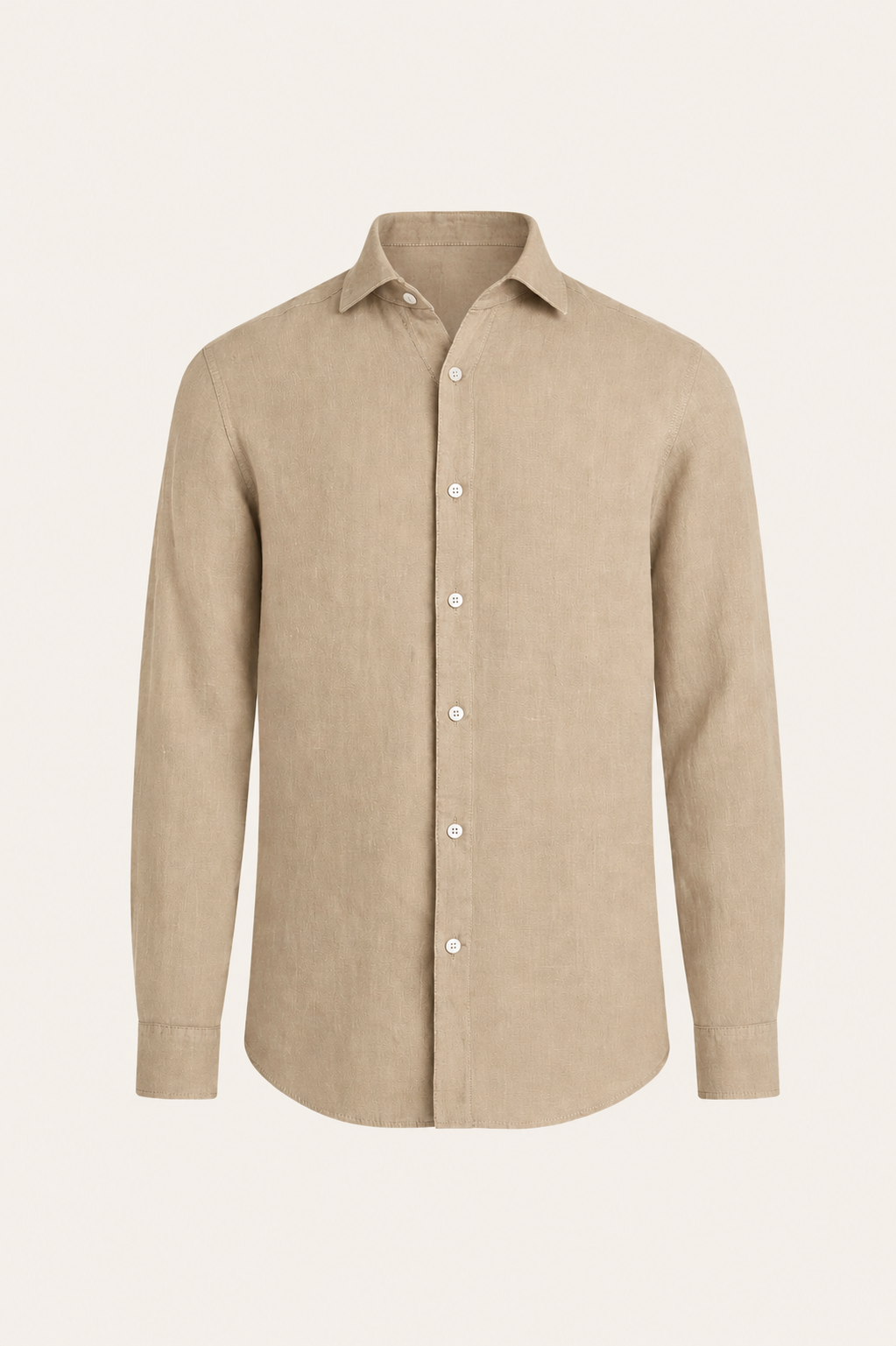Avari Linen Shirt Beige