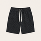 Lenaro Linen Striped Short Black