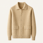 Silavo Wool Cardigan Camel