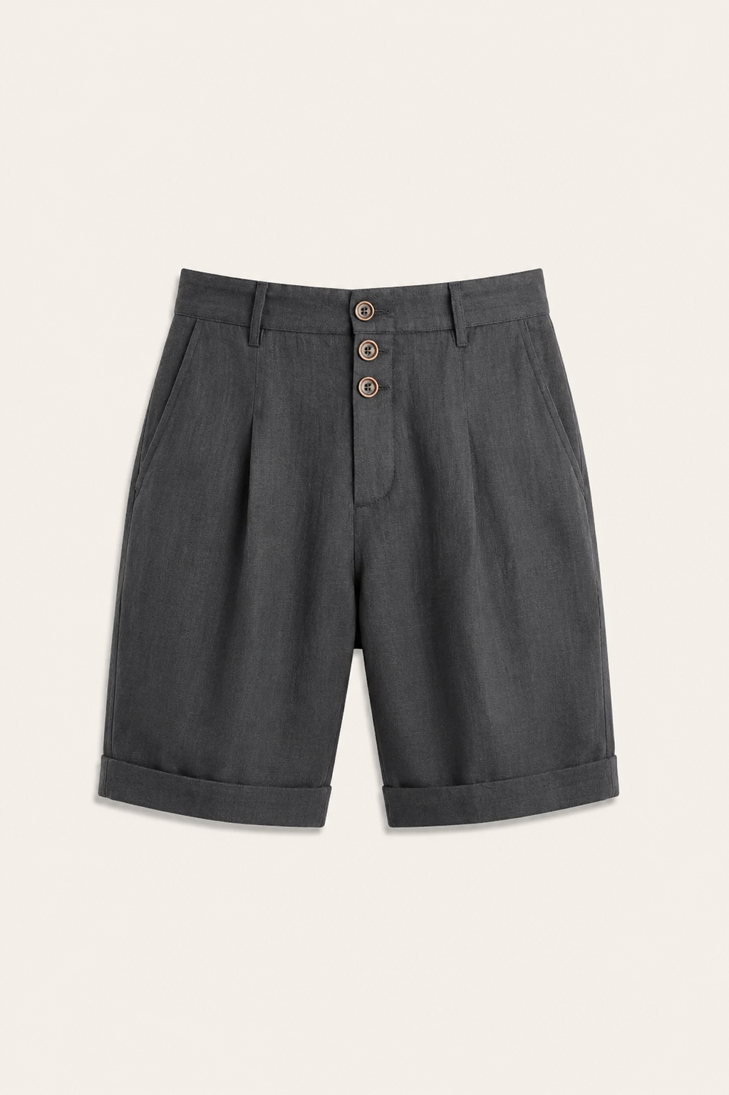 Morano Cotton Short Grey