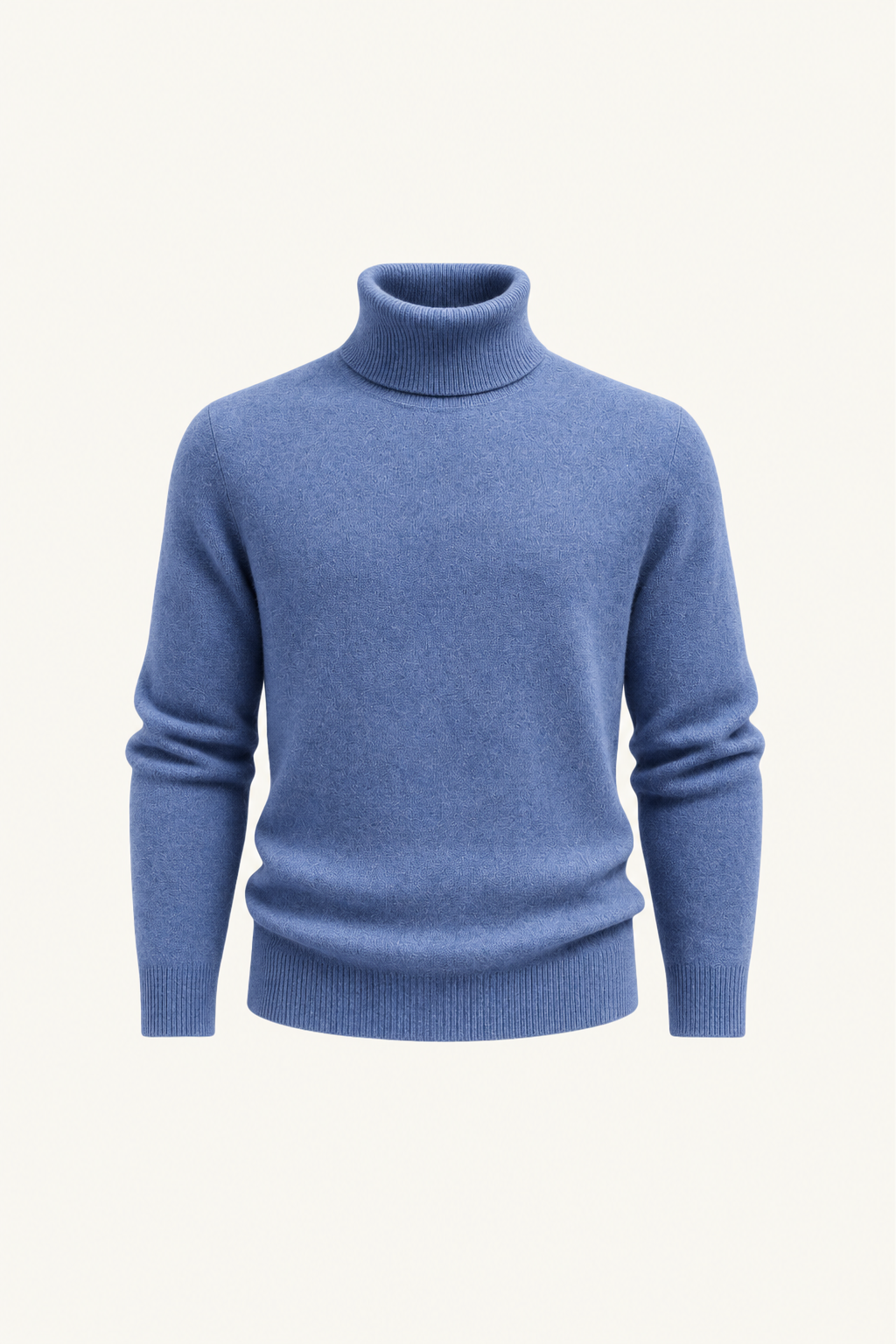 Paravi Wool Turtleneck Steel Blue