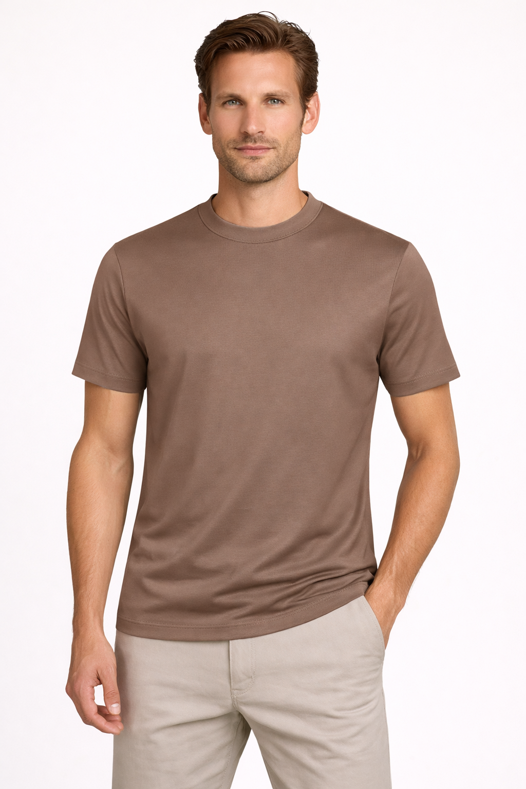 Linero Tee Taupe