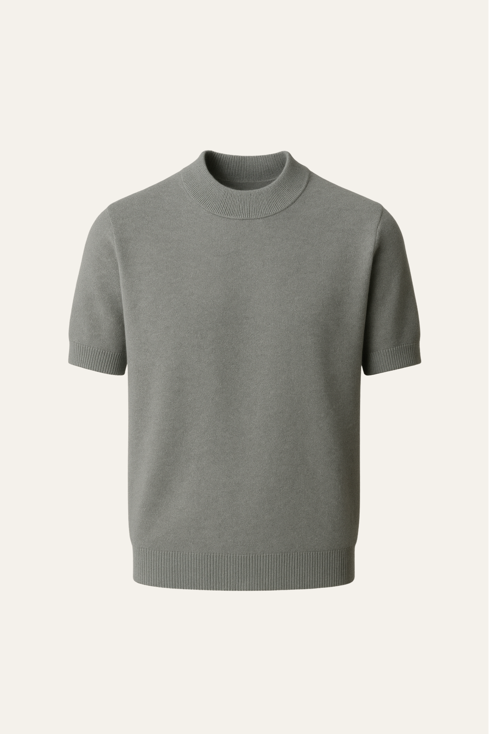 Aurelo Cashmere T-Shirt Stone Green