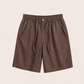 Levano Linen Short Brown