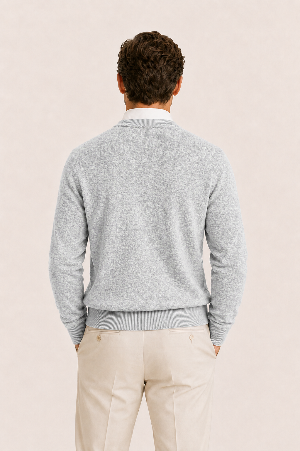 Averin Pullover Light Grey