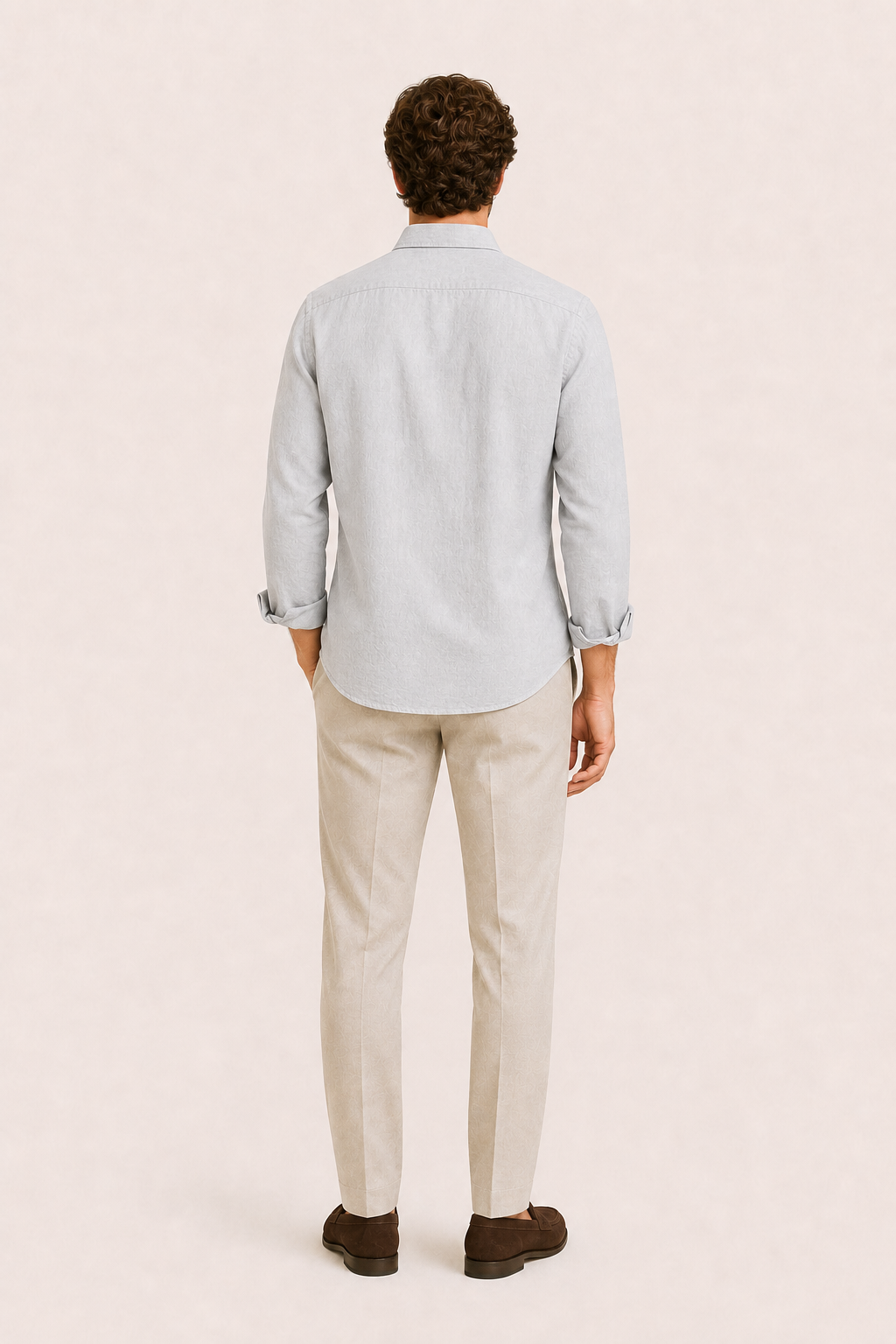 Milano Linen Shirt Grey