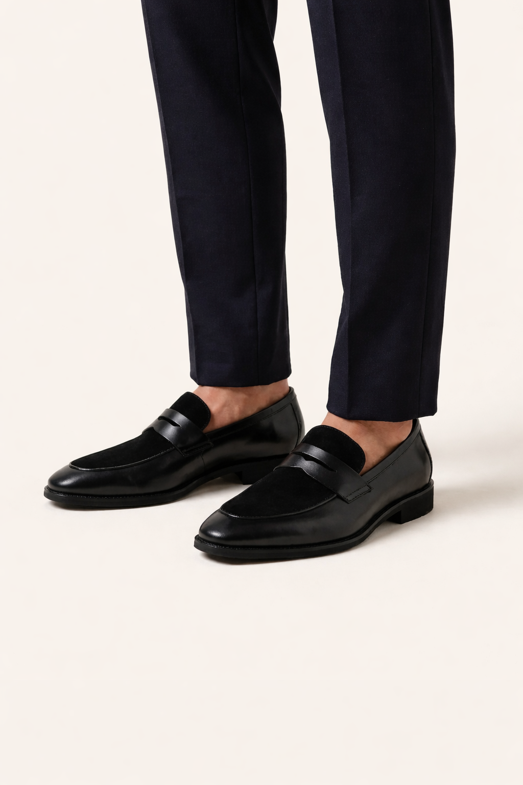 Balero Leather Loafer Black