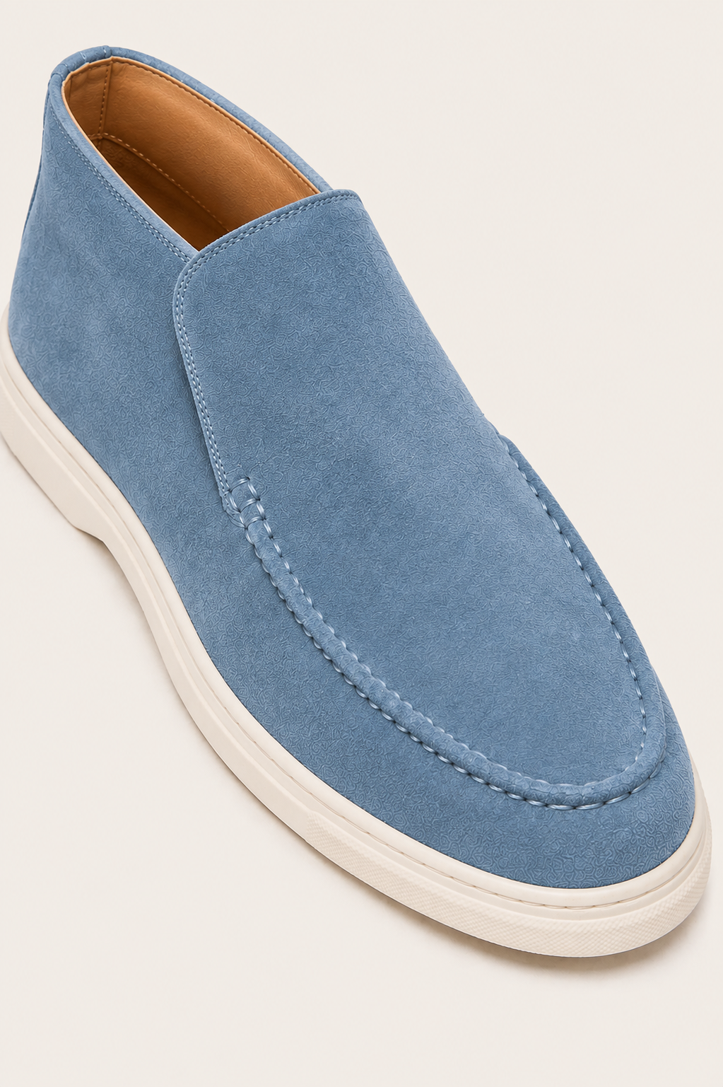 Marelo High Top Loafer Light Blue