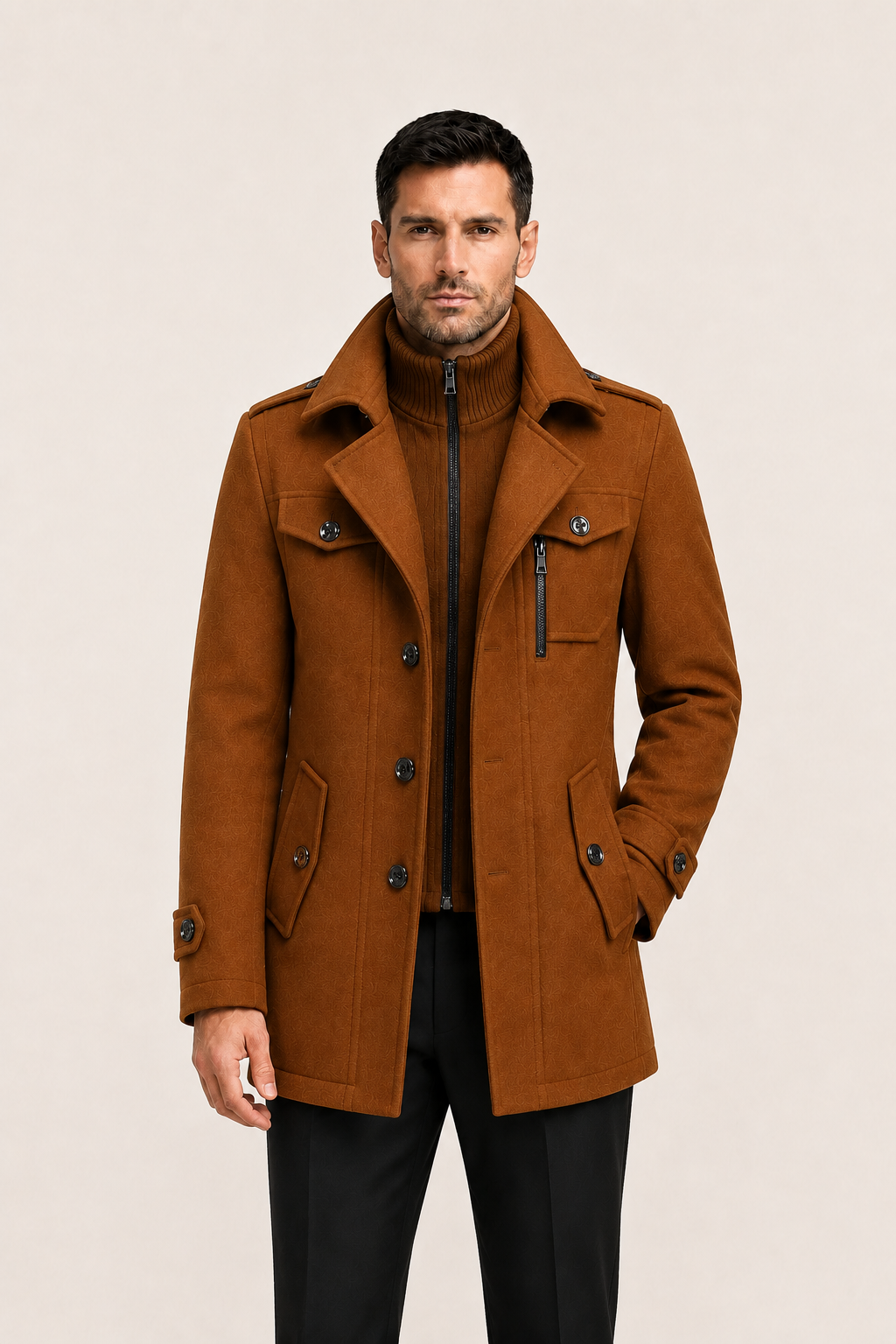 Celano Field Coat Light Brown