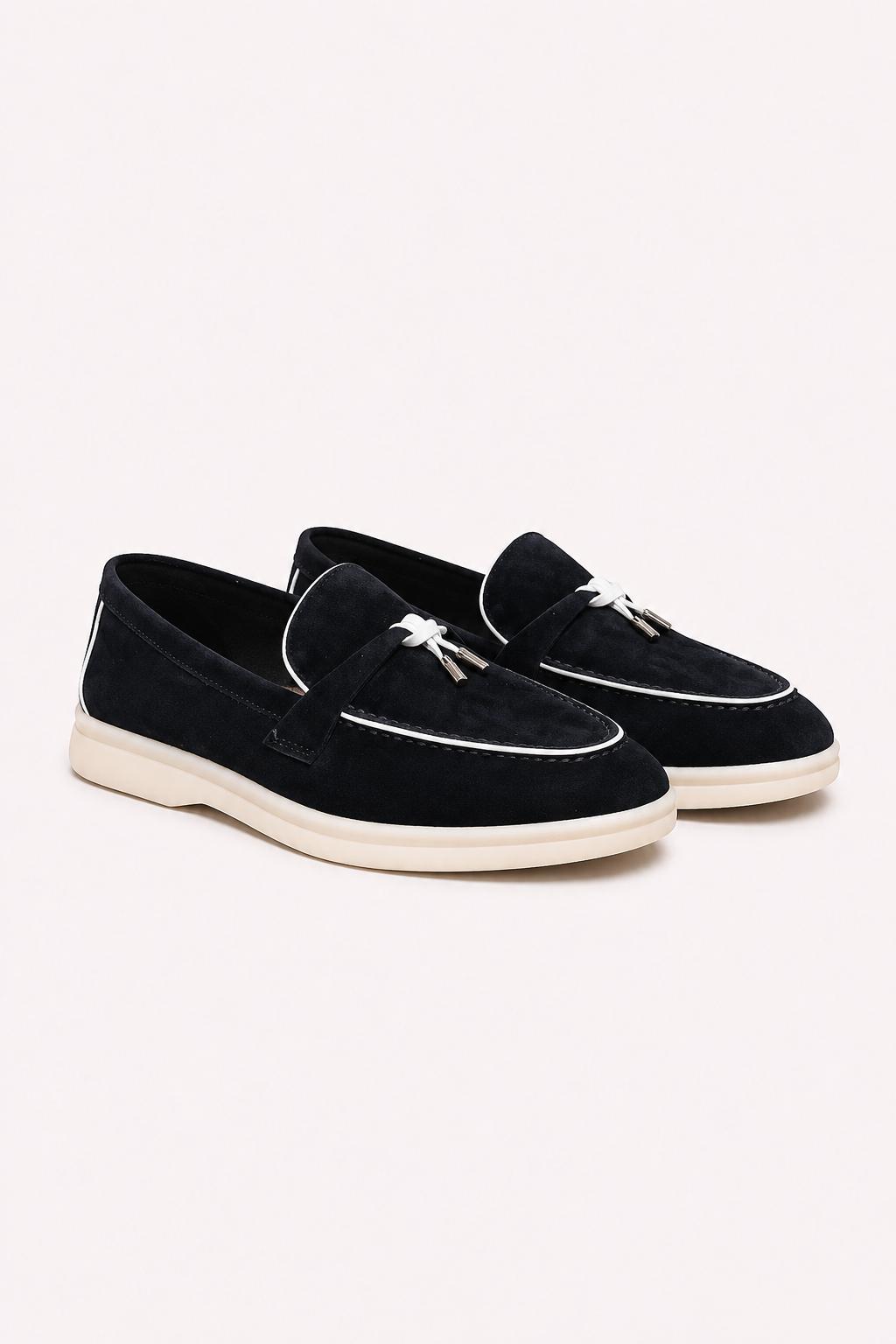 Amari Buckled Loafers Black