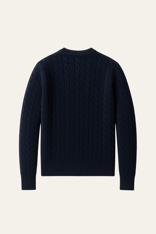 Velaro Cashmere Knit Navy