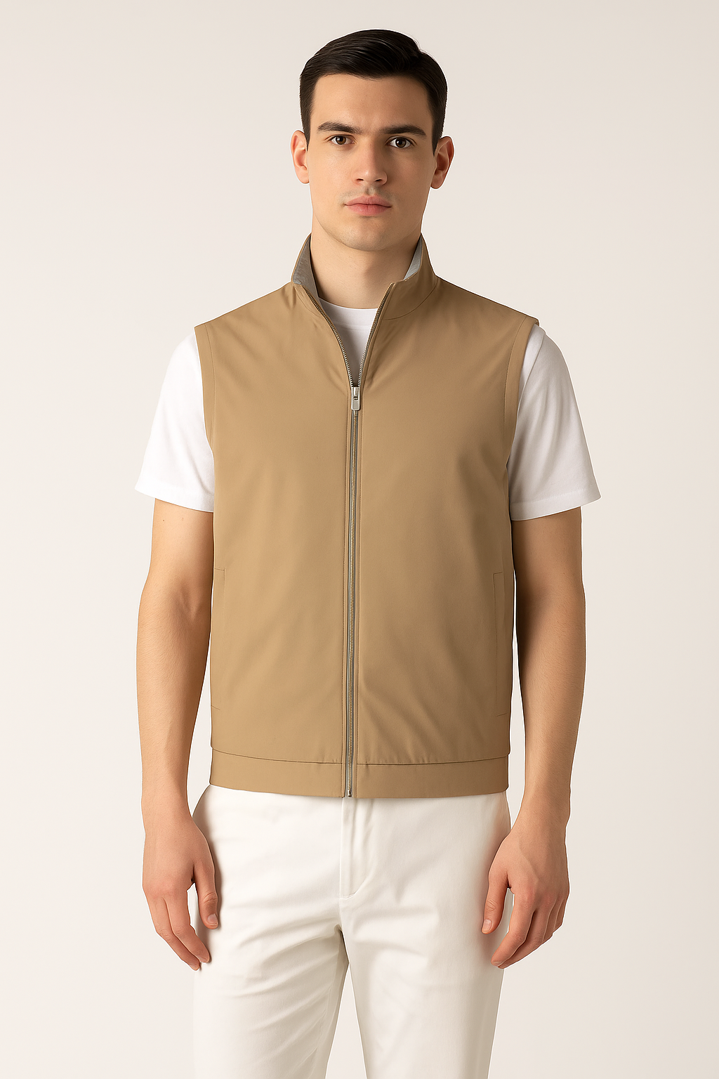 Caramel Reversible Resort Body Warmer