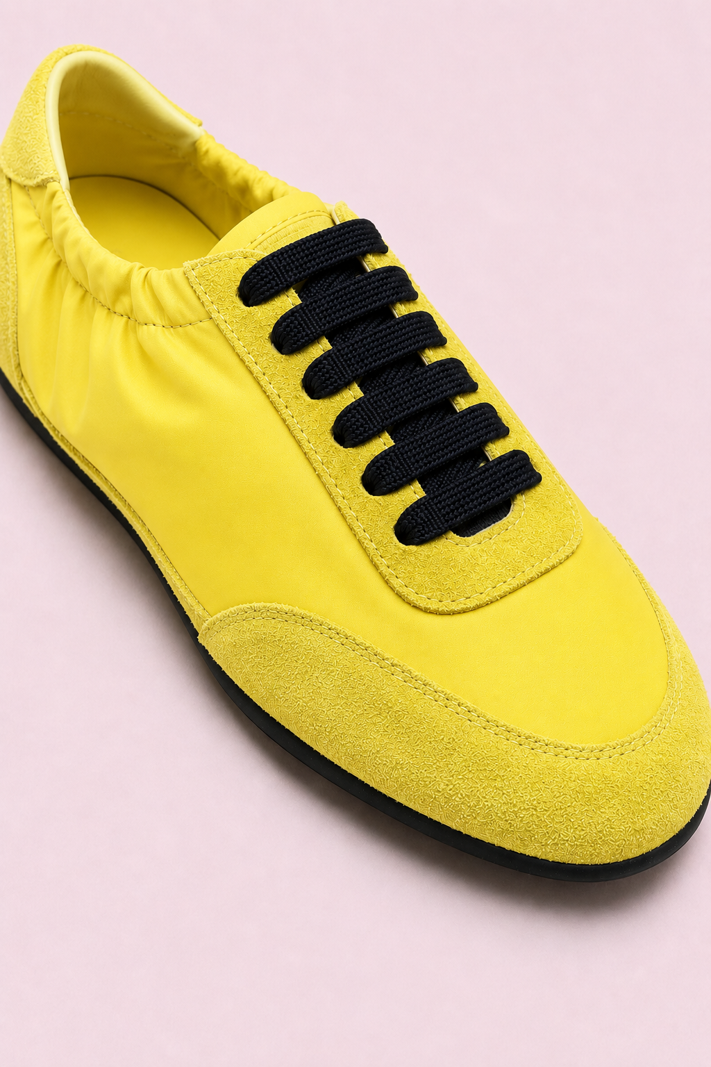 Verano Leather Sneakers Yellow