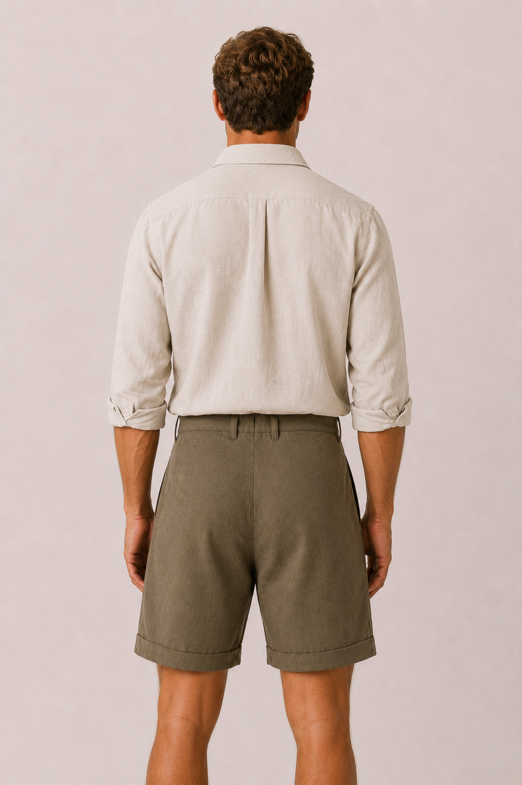 Morano Cotton Short Light Brown