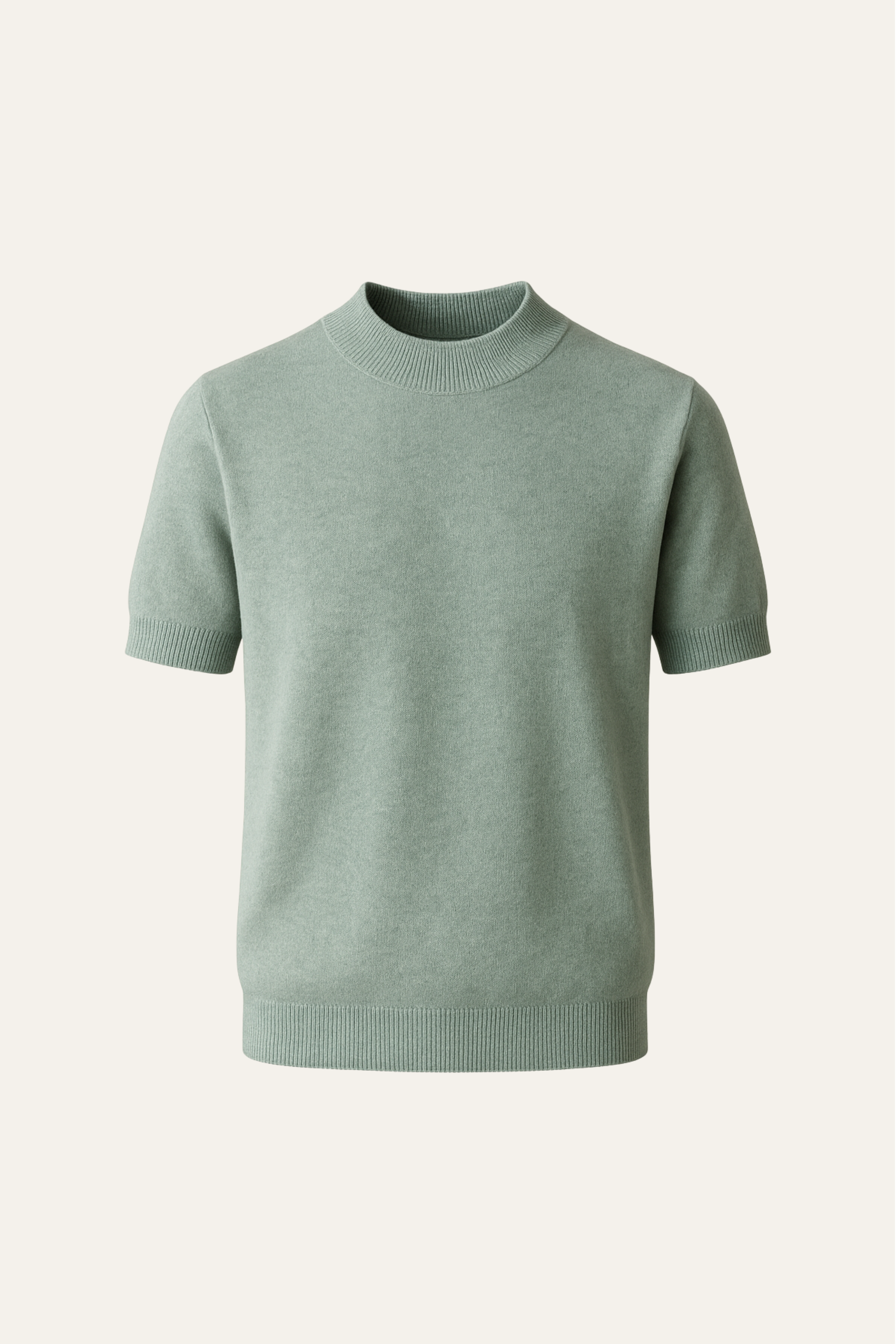 Aurelo Cashmere T-Shirt Sage Green