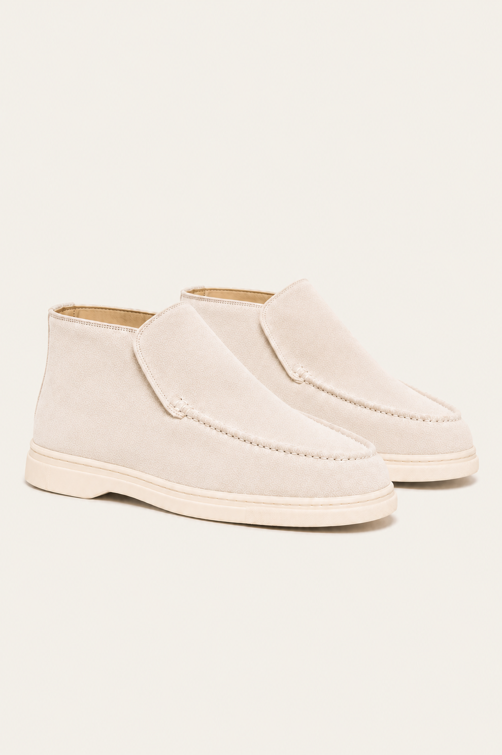 Marelo High Top Loafer Cream