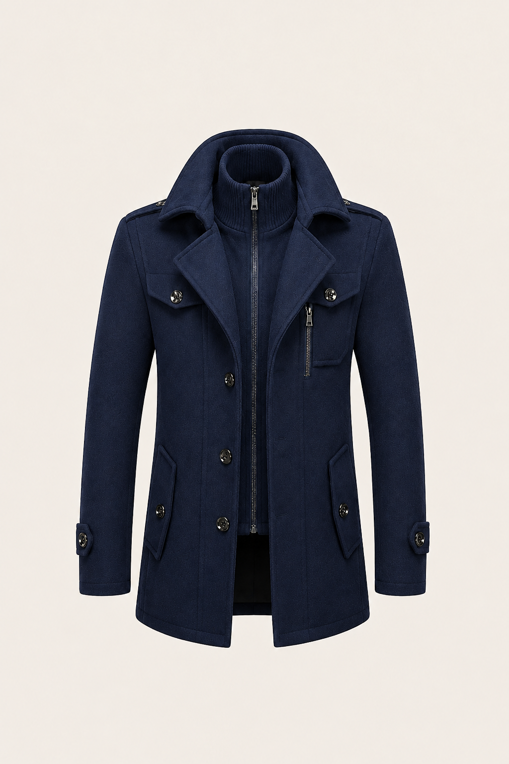 Celano Field Coat Navy