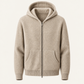 Tonari Merino Hooded Zip Beige