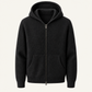 Tonari Merino Hooded Zip Black