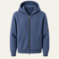 Tonari Merino Hooded Zip Blue