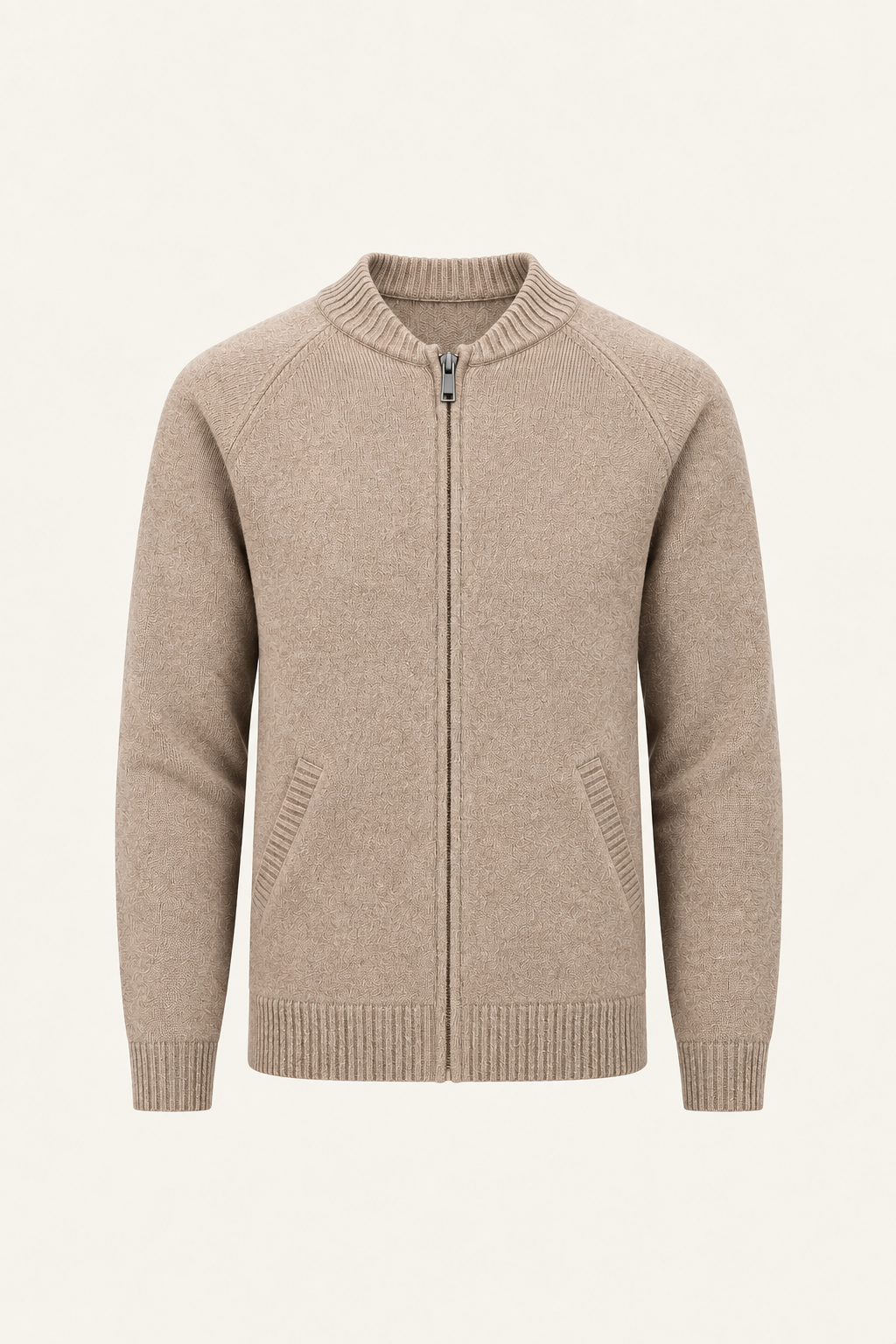 Varenu Wool Cardigan Beige