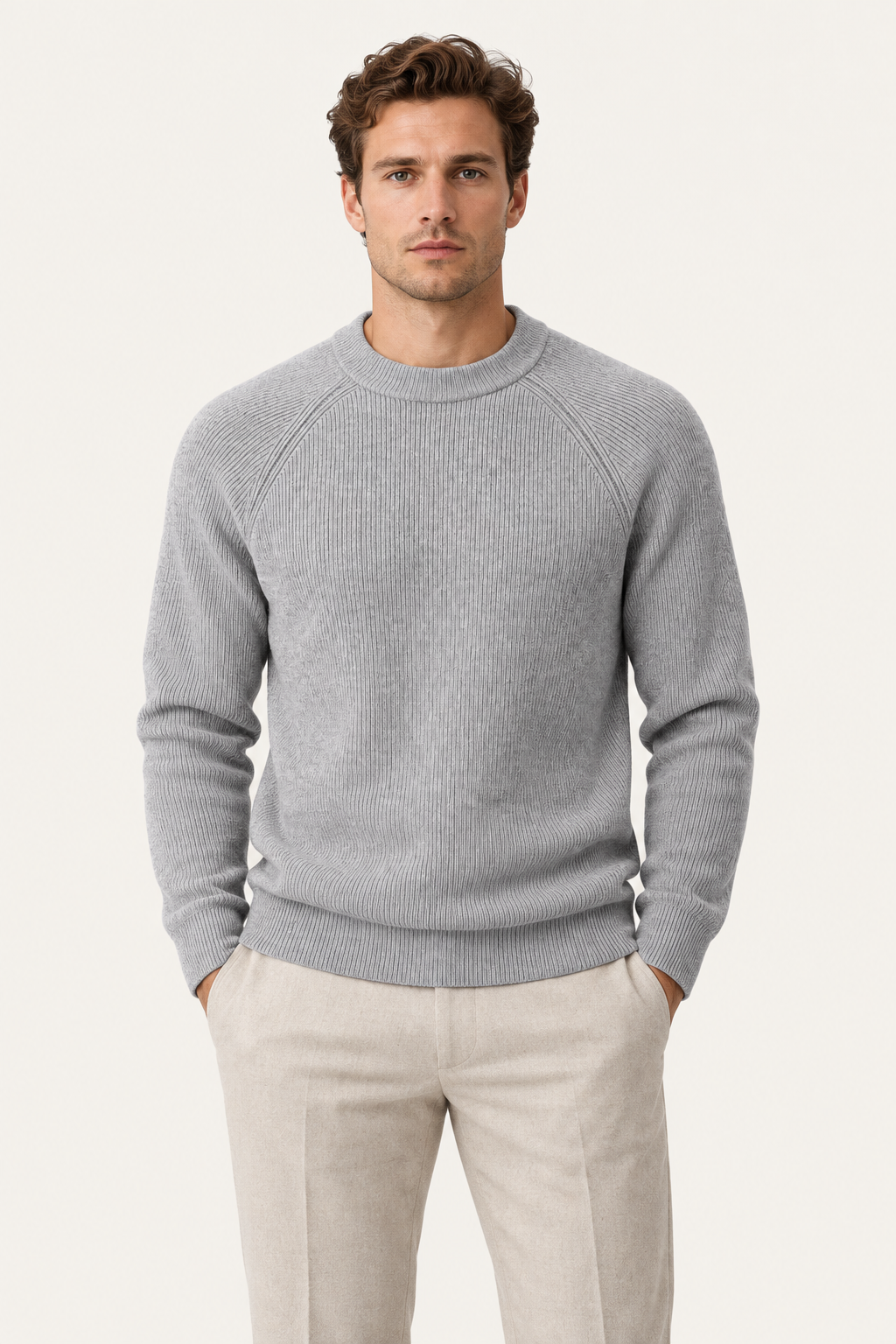 Sarole Wool Crewneck Grey